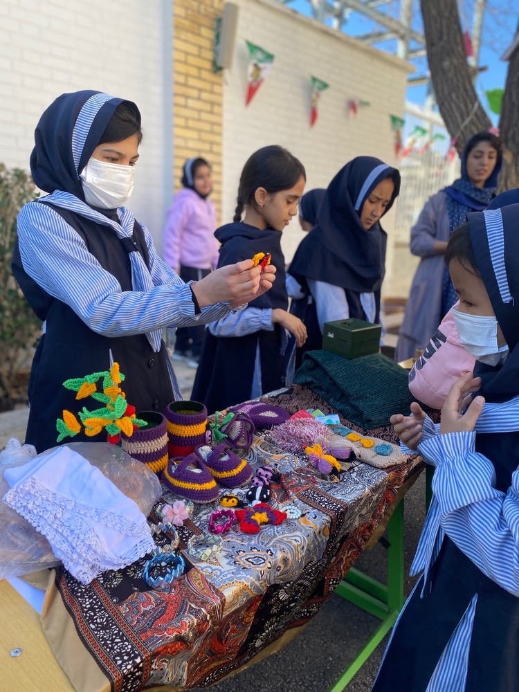 برگزاری نمایشگاه نوروزی دانش آموزان